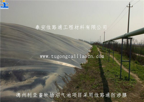 德州沼氣池用佳路通防滲膜