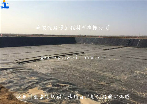 德州沼氣池用佳路通防滲膜