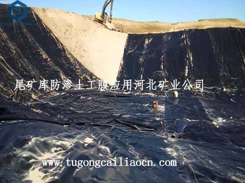 尾礦庫防滲土工膜應(yīng)用礦業(yè)公司