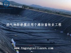 沼氣池防滲膜應用于濰坊畜牧業(yè)工程