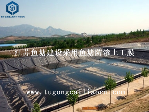 江蘇魚塘建設(shè)采用魚塘防滲土工膜 江蘇魚塘建設(shè)采用魚塘防滲土工膜