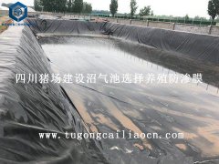 四川豬場建設沼氣池選擇養(yǎng)殖防滲膜